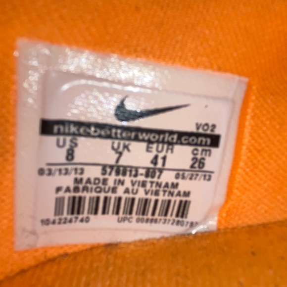 Nike Free Trainer - Men Size 8. But fit smaller than 8. Around 7,5 - Picture 5 of 6